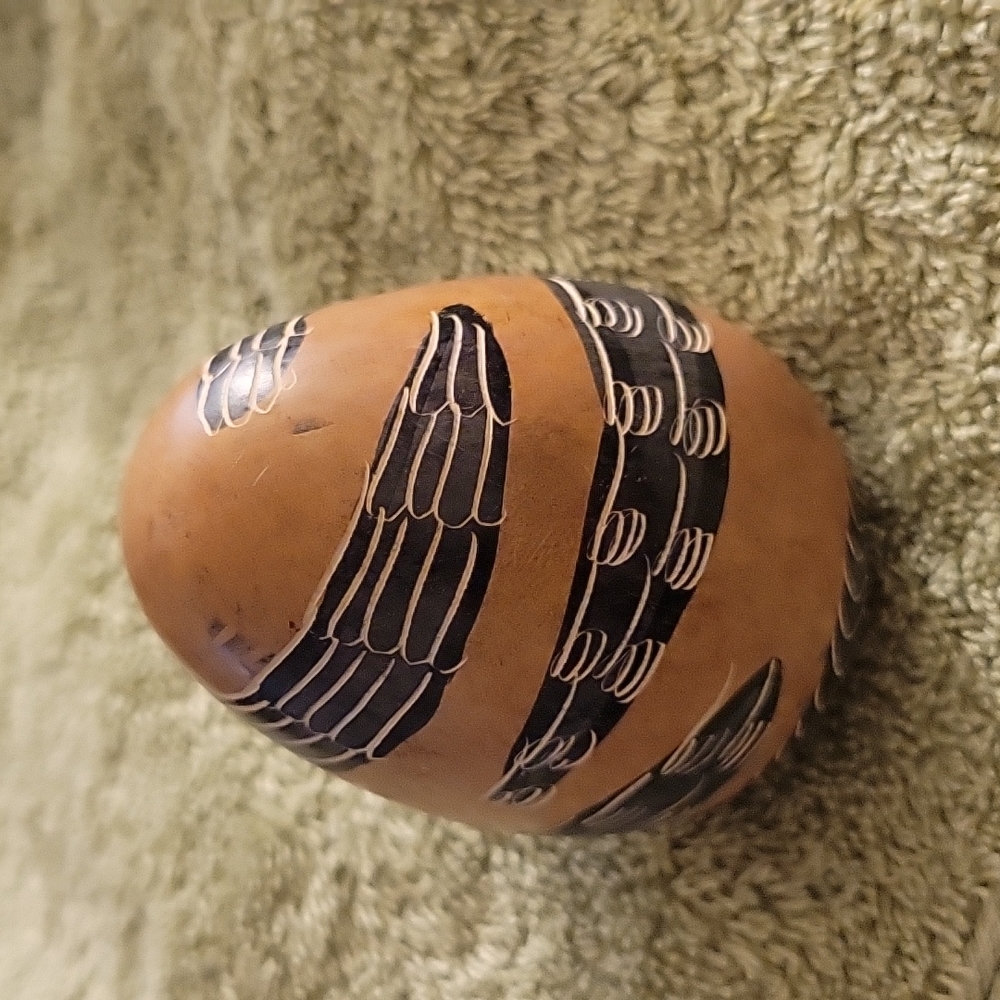 KENYA Hand Made Egg Snake Design
